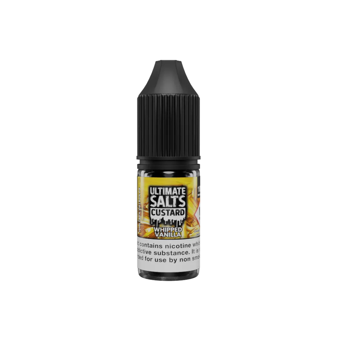 Ultimate Salts Custard Whipped Vanilla 10ml - Image 1
