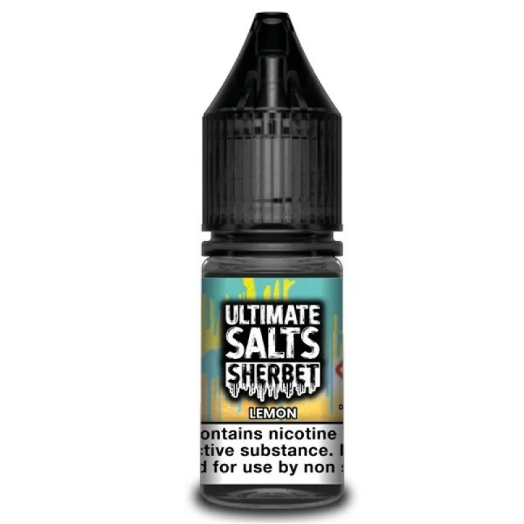 Ultimate Salts Sherbet Lemon 10ml - Image 1