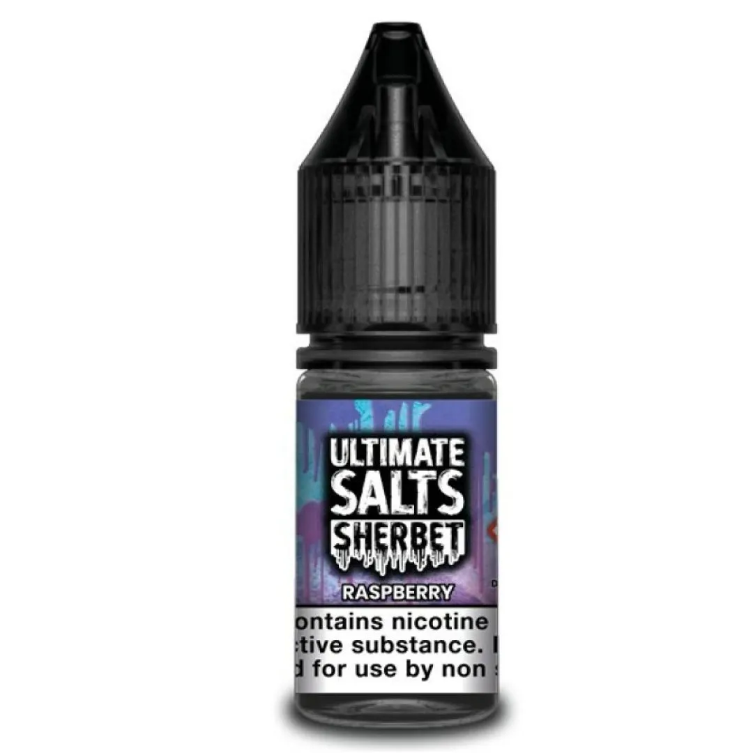 Ultimate Salts Sherbet Raspberry 10ml - Image 1