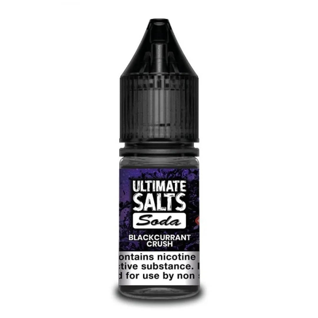 Ultimate Salts Soda Blackcurrant Crush 10ml - Image 1