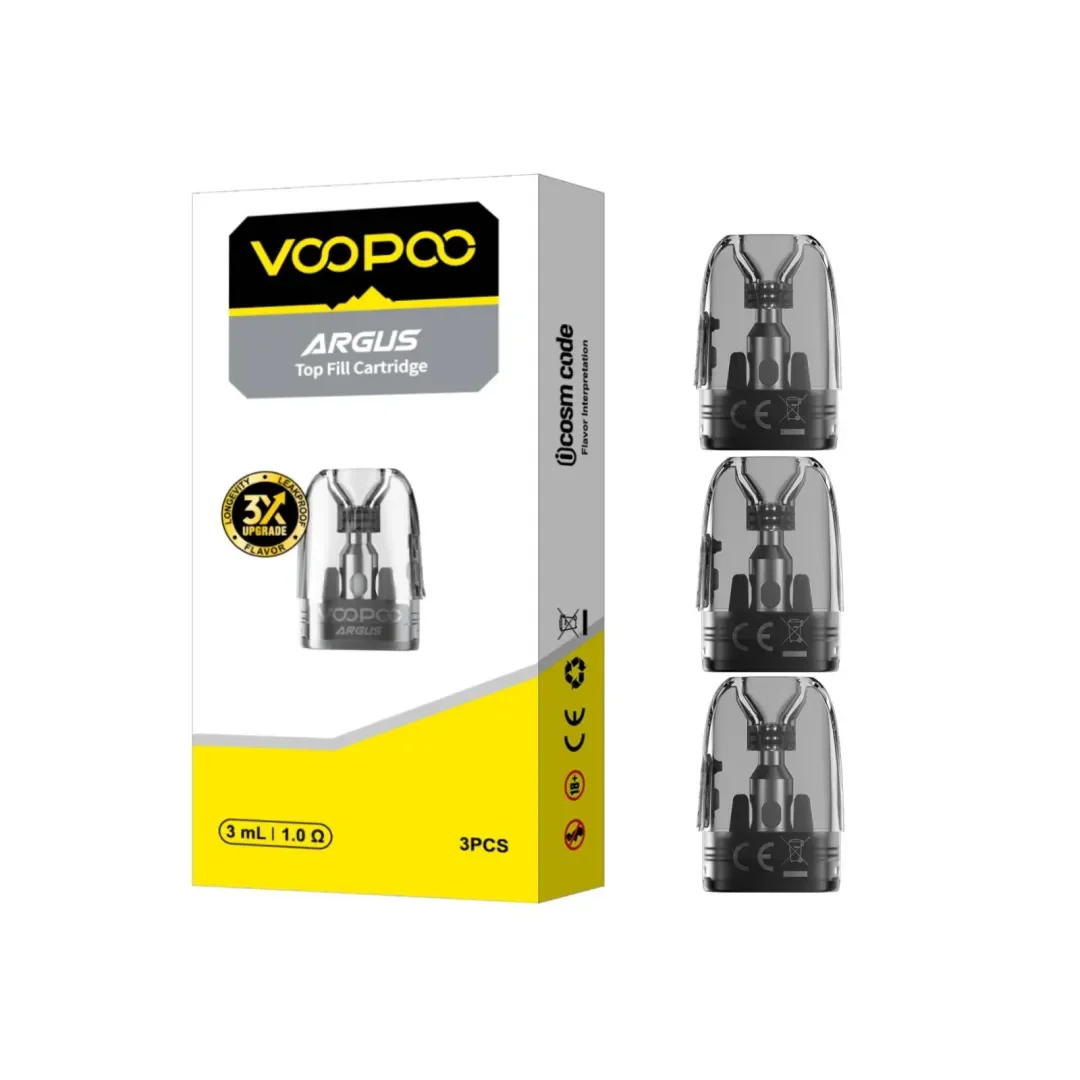 Voopoo Argus Top Fill Cartridge/Pods (PACK OF 3) - Image 2
