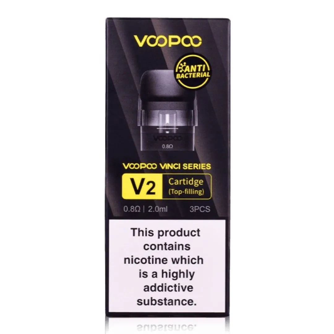 Voopoo Vinci V2 Replacement Pods (3PACK) | £7.49 Only - Image 1