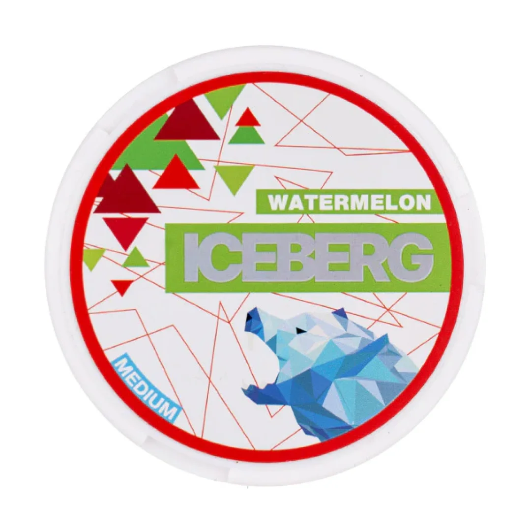 Watermelon Nicotine Pouches by Iceberg - Image 1