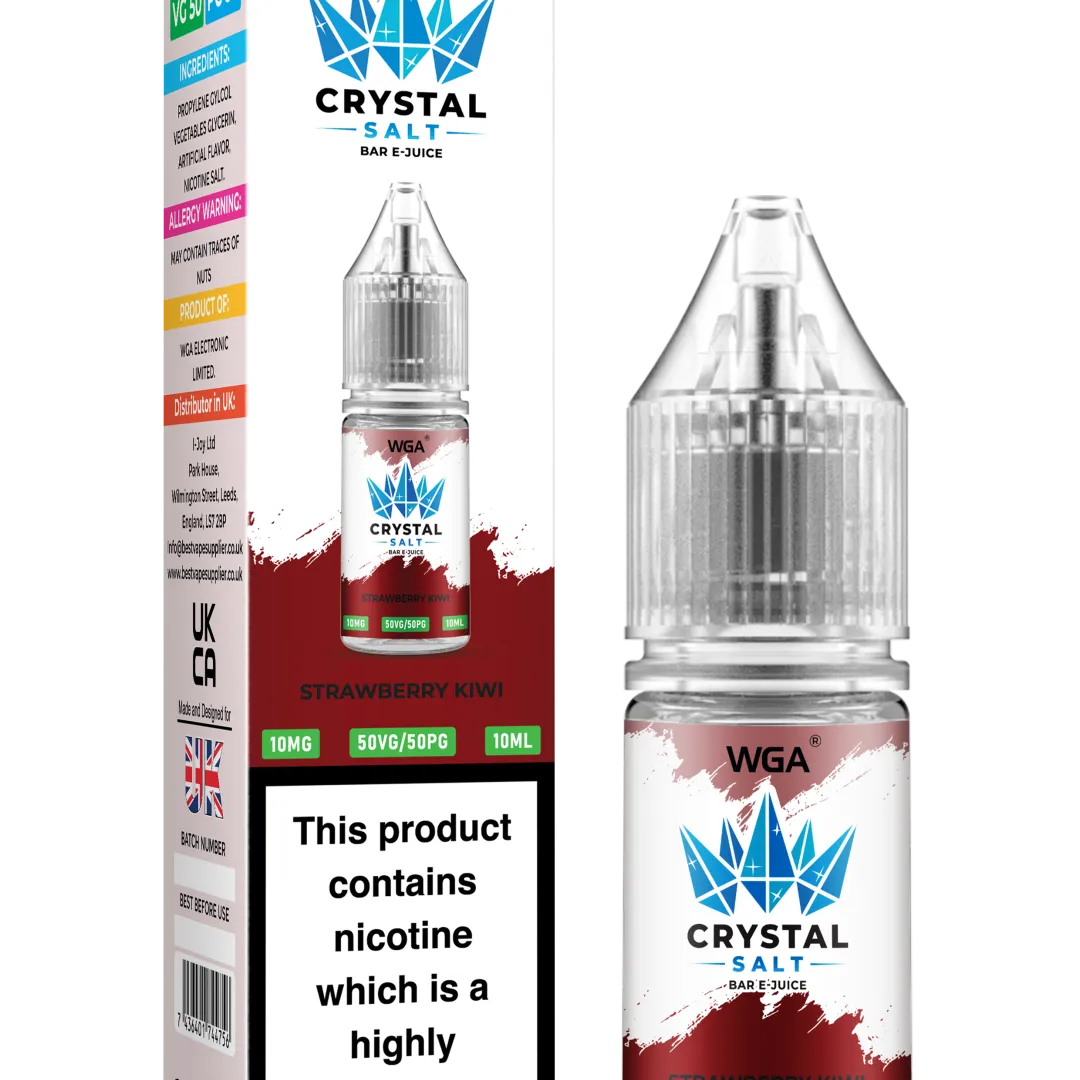 WGA Crystal Salt Bar E-Juice 10ml Nic Salts - Image 22