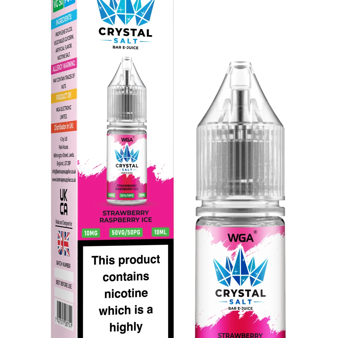 WGA Crystal Salt Bar E-Juice 10ml Nic Salts - Image 23