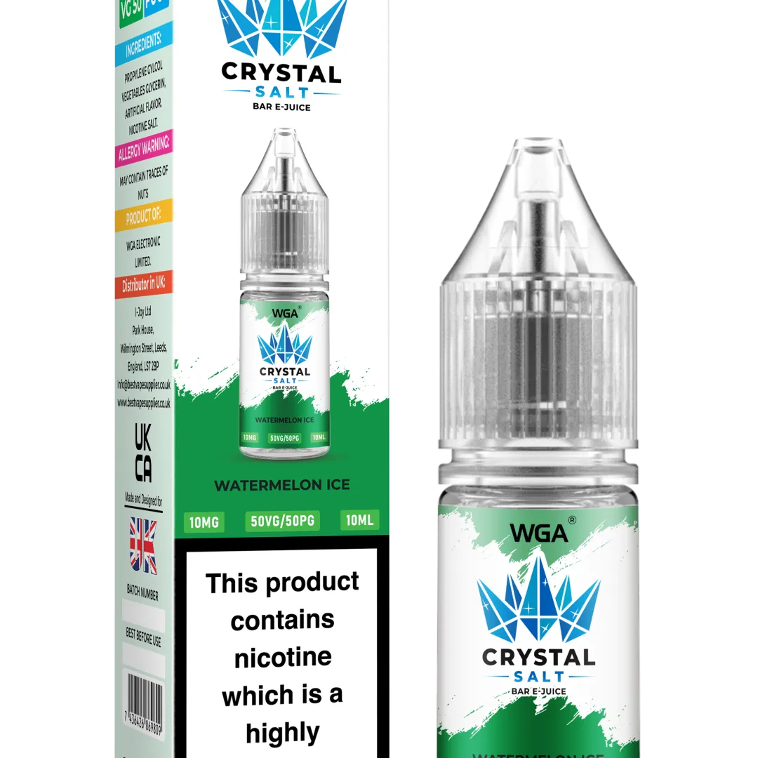WGA Crystal Salt Bar E-Juice 10ml Nic Salts - Image 26