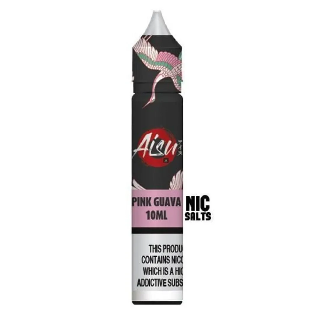 Aisu Nic Salt Pink Guava 10ml - Image 1