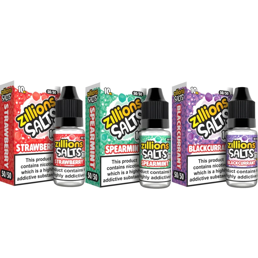 Zillion Salts 10ml Nic Salts | Only £2.99