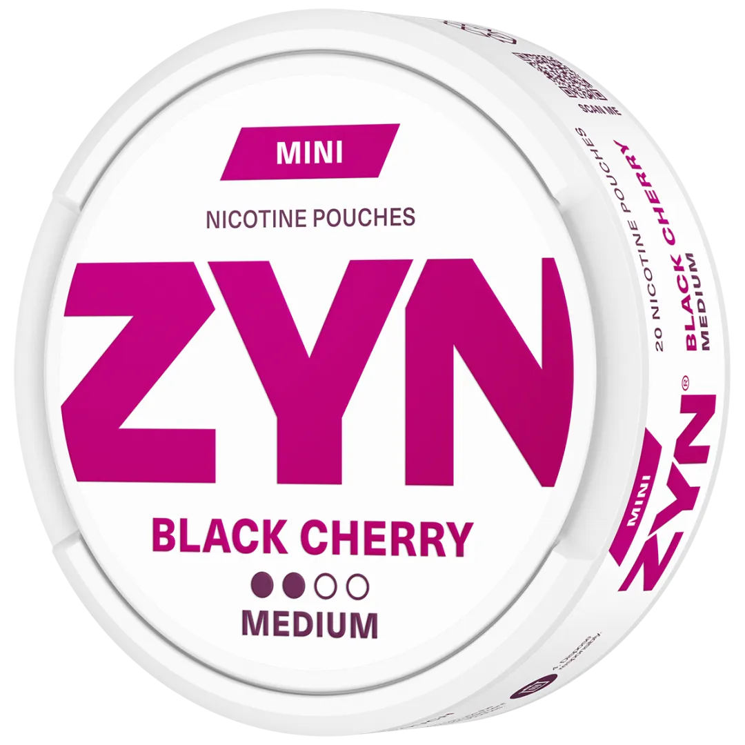 Black Cherry Mini Nicotine Pouches by ZYN - Image 1