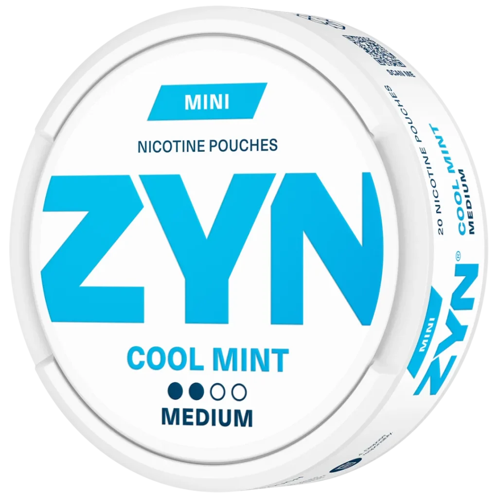 Cool Mint Mini Nicotine Pouches by ZYN