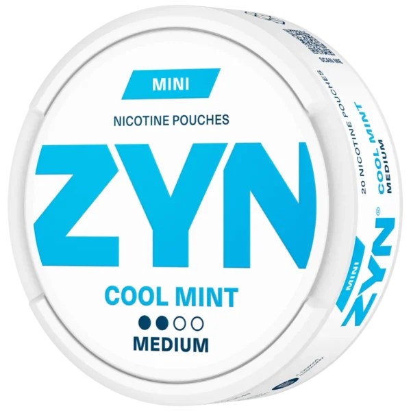 Cool Mint Mini Nicotine Pouches by ZYN
