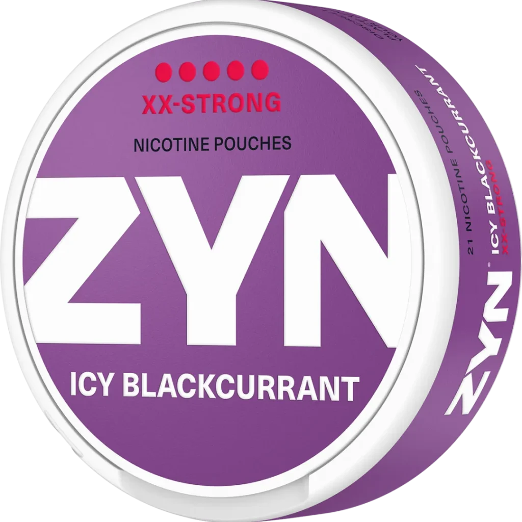 Icy Blackcurrant Nicotine Pouches by ZYN